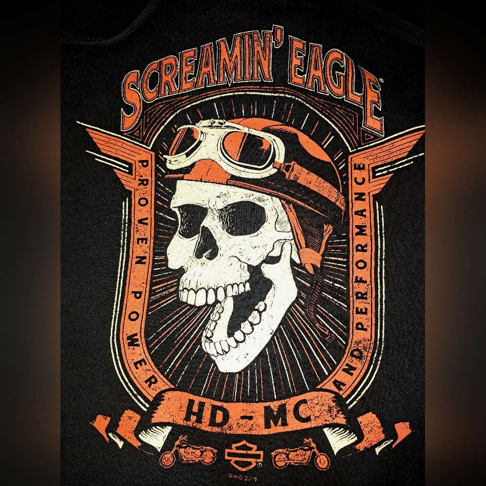 Harley Davidson men's pull over hoodie size 3XL, Screamin Eagle limited edition